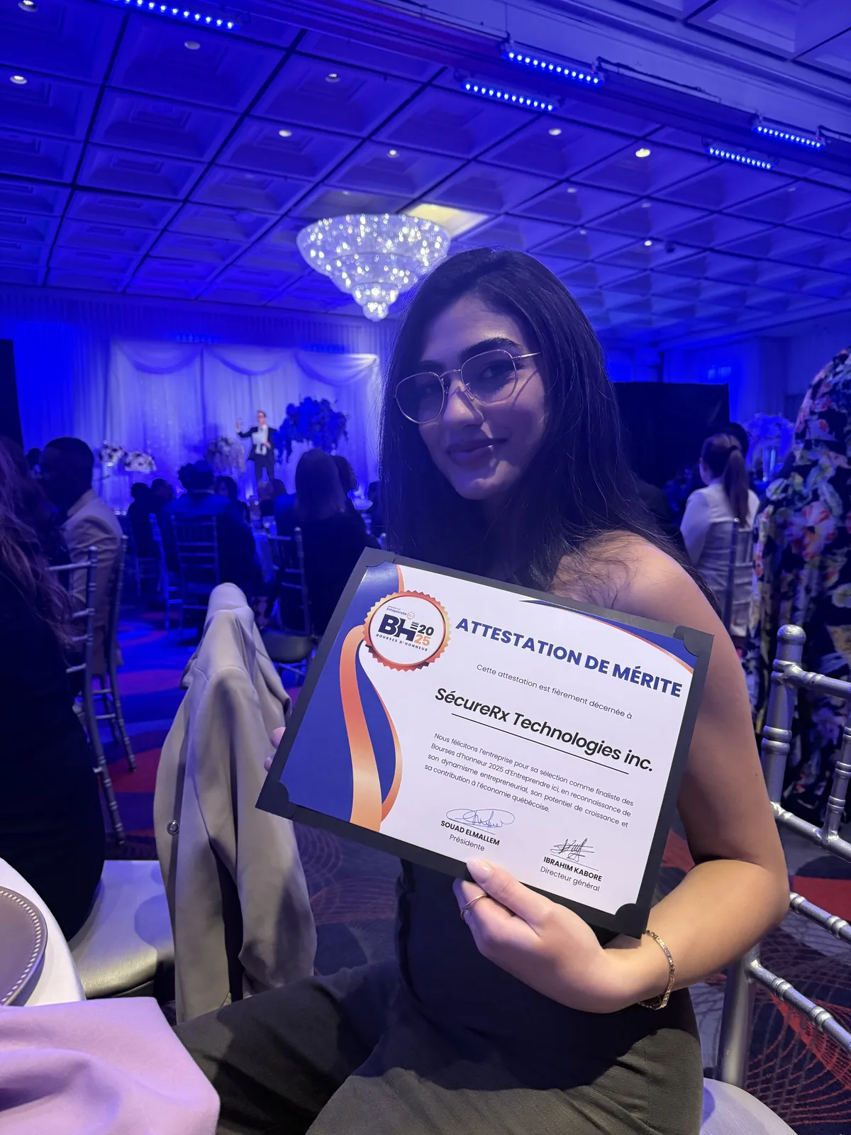 Attestation de Mérite